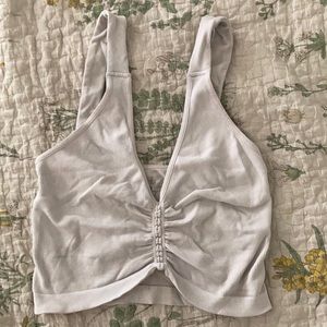 Intimately free people crop tank white XS/S